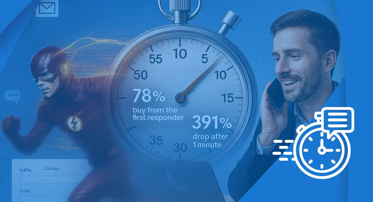 Lead response time