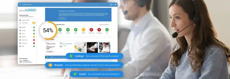 sales outbound calls with Vendasta’s Snapshot Report