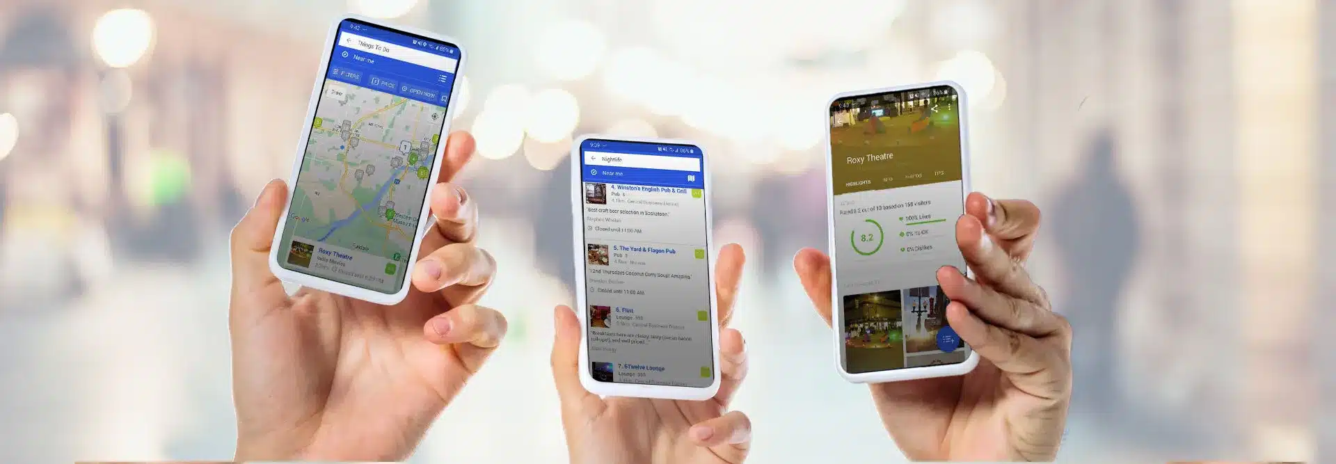 foursquare business listings