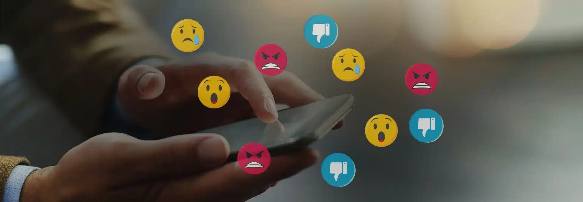 manage negative comments on social media