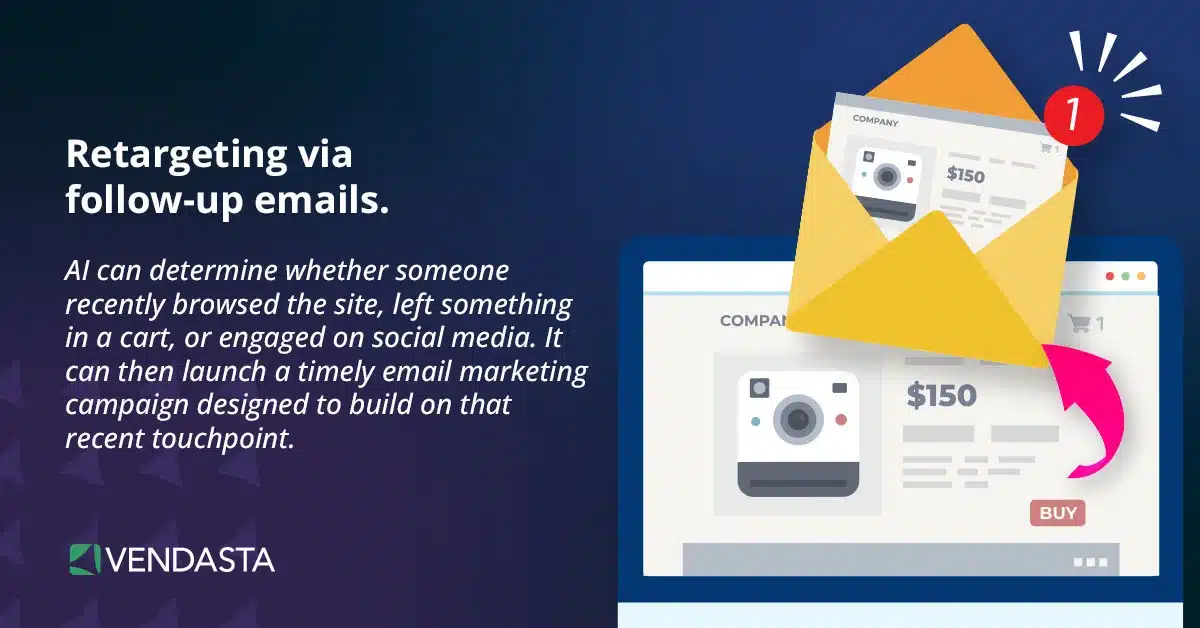 customer journey optimization: retargetting follow-up emails