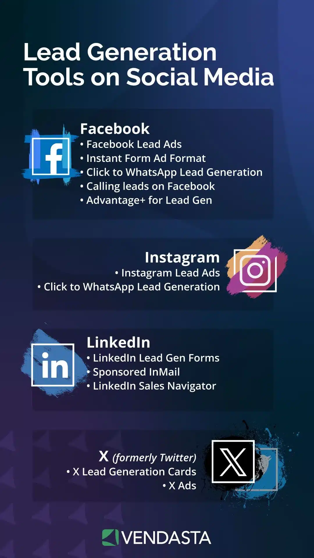 how to get more clients: lead gen social media