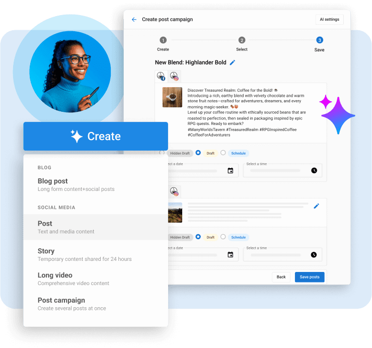 white label ai software: AI Content creator
