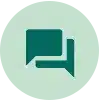chat bubbles