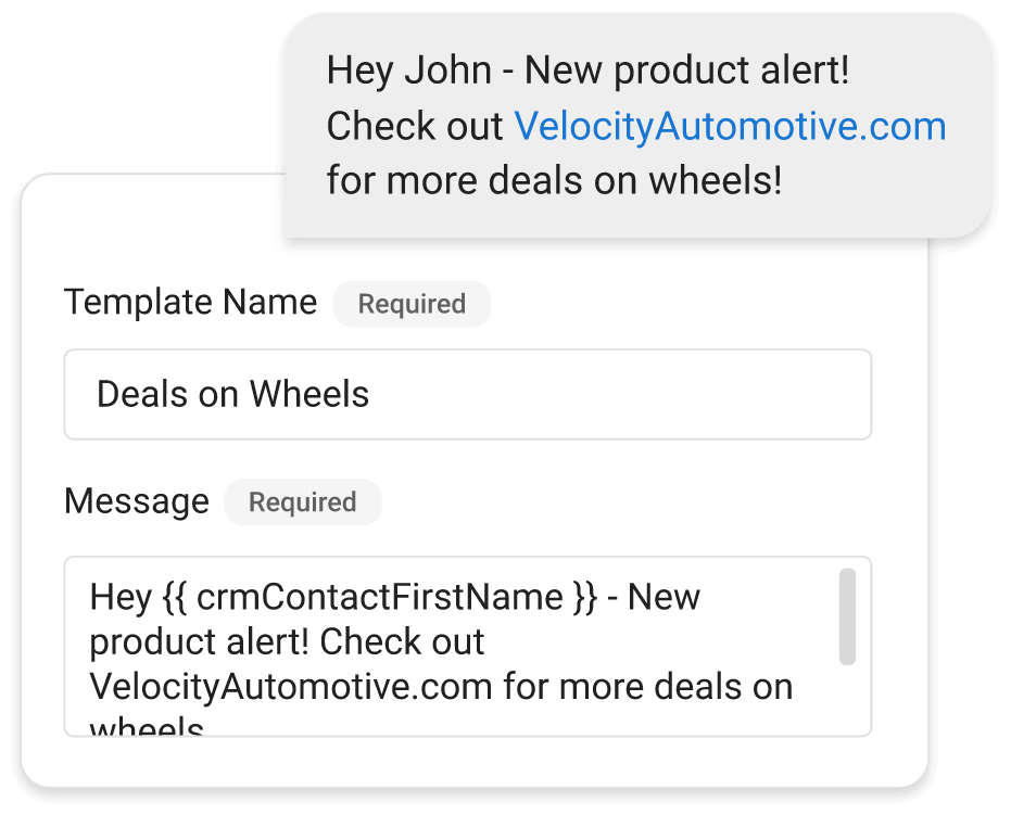 Engage more contacts with SMS