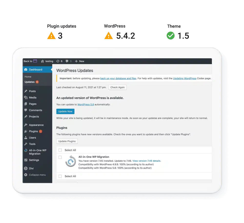 Keep installs up-to-date