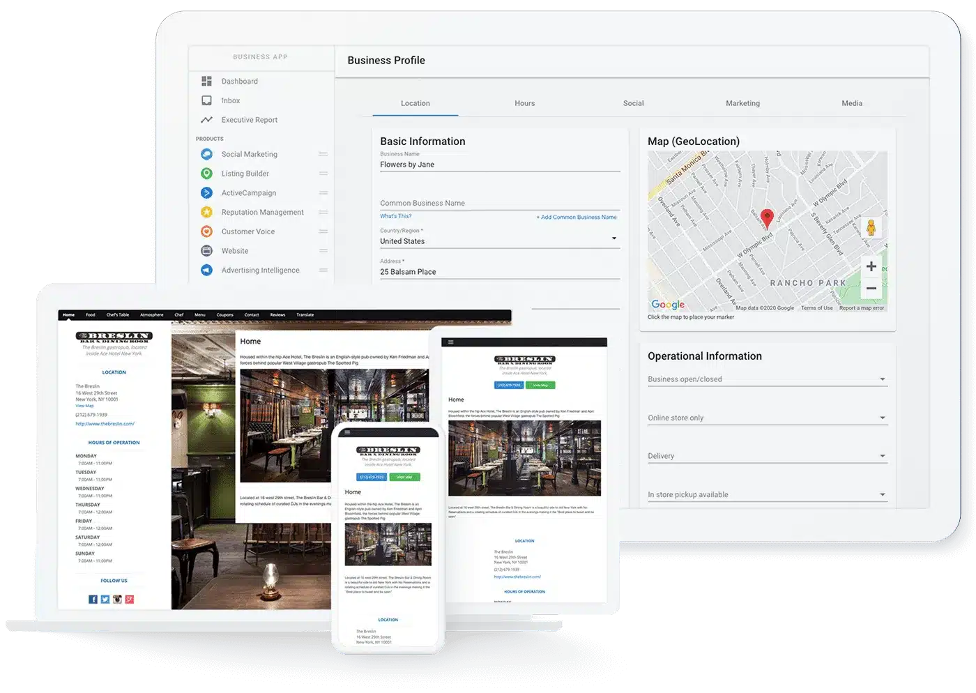 business listing