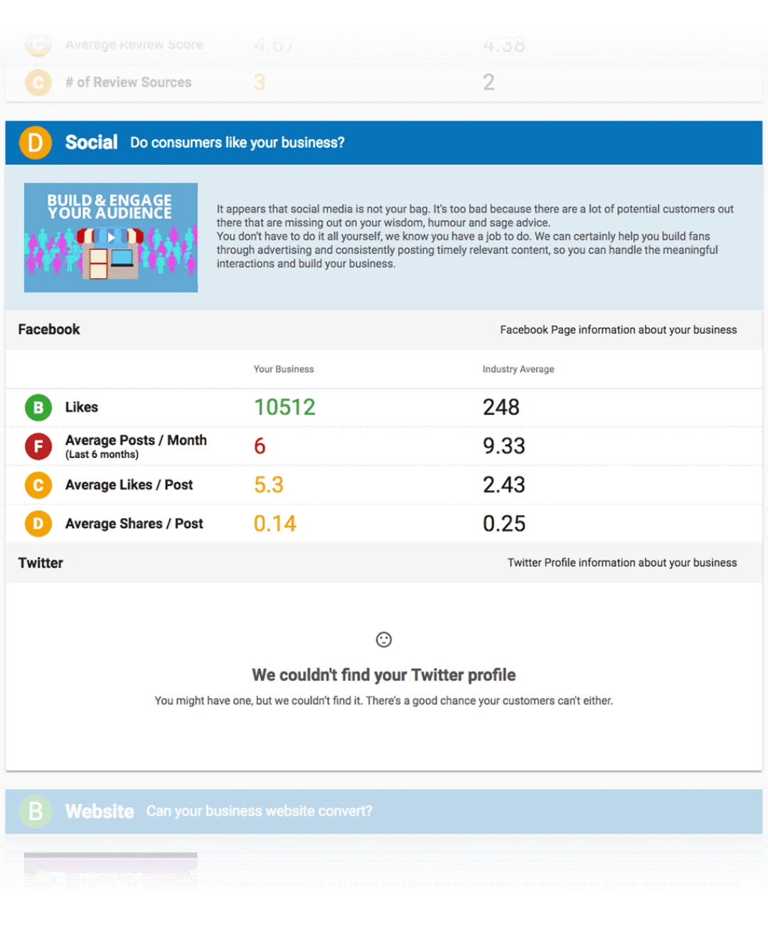 Snapshot Social Section