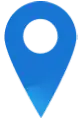 blue location marker
