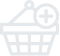 basket with plus sign