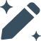 Content creator AI icon